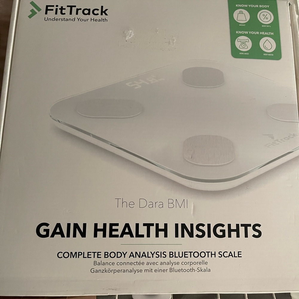 FitTrack digital scale